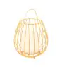 Nordlux Tischlampe Jim To-Go Portable Akku Metall Orange 3W 300lm - 827 Extra Warmweiß | 3-Stufen Dimmbar 