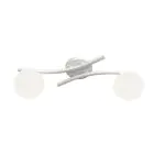 Emibig Deckenleuchte Opus Stahl Weiß | Geeignet für 2x E14 - Max 10W